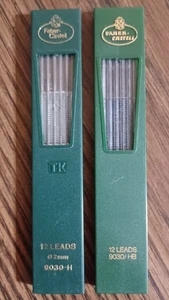 Faber Castell Vintage 9030-2H (12Ct) & HB (12Ct) Ziehleitungen mit Leitungshaltern - 2mm - Bild 1 von 2