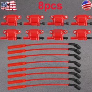 8x High Performance Ignition Coils For Chevy Silverado 1500 GMC 5.3L 6.0L UF413 - Picture 1 of 19