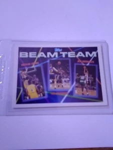 1992-93 Topps - Beam Team #2 Patrick Ewing, Tim Hardaway, Jeff Hornacek - Picture 1 of 2