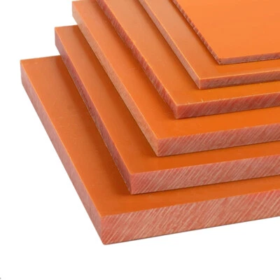 1PC Orange Electrical Bakelite Board Plate Phenolic Resin Sheet Customizable