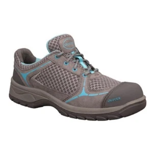 Oliver Ladies Jogger Safety Shoe Steel ToeCap Blue/Grey (49414) EU36 UK6 Womens - Picture 1 of 8