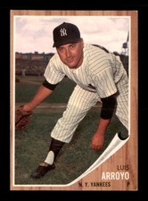 1962 Topps #455 Luis Arroyo   NM/NM+ X2715512