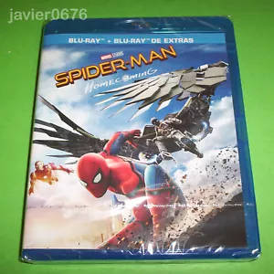 SPIDER-MAN HOMECOMING BLU-RAY NUEVO PRECINTADO EDICION 2 DISCOS MARVEL STUDIOS - Imagen 1 de 2