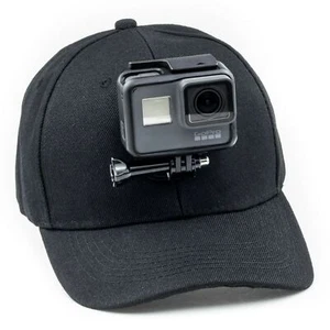 Baseball Hat Mount for GoPro HERO 13/12/11/10/9/8/7/6/5/4/3/MAX/Session - Picture 1 of 7
