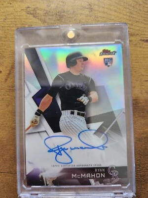 Ryan McMahon Auto Rookie 2018 Topps Finest - Image 1 of 2
