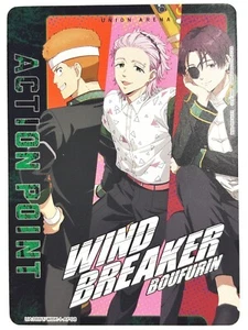 UNION ARENA Card ACTION POINT UA38BT/WBK-1-AP08 WIND BREAKER JAPAN - Picture 1 of 3