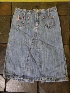 Y2k Mudd Girls Jean Skirt - Picture 1 of 4