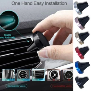Universal Car Magnetic Mobile Phone Stand Air Vent Mount Holder Air Vent Mount # - Zdjęcie 1 z 23