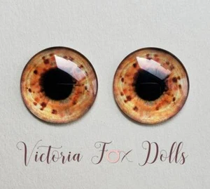 Blythe Doll Eyechips Realistic Glass Eye Chips 14mm Custom Furby Ooak Blythe Bjd - Picture 1 of 2