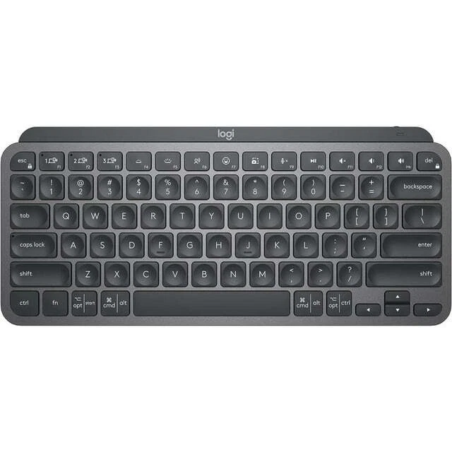 Logitech MX Keys Mini Teclado Inalámbrico, Retroiluminado, Recargable - Grafito Global Foto 1 de 4