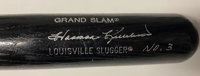 HARMON KILLEBREW MINNESOTA TWINS SIGNED AUTOGRAPH GRAND SLAM LV SLUGGER BAT JSA - Image 1 of 4