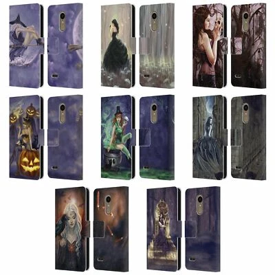 OFFICIAL SELINA FENECH GOTHIC LEATHER BOOK WALLET CASE FOR LG PHONES 1 - Image 1 of 4