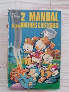 2º Manual De Los Jovenes Castores - Walt Disney - Montena - Imagen 1 de 5
