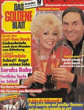 Das goldene Blatt Margie Jürgens,Carl Uwe Steeb,Howard Carpendale,Chris de Burgh