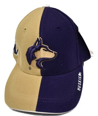 Coliseo Para Hombres Washington Huskies Tono Dividido Correa Trasera Gorra Nueva Foto 1 de 3