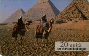 Scheda telefonica - Infostrada - Extradialoga - Camel drivers and pyramids - Bild 1 von 2