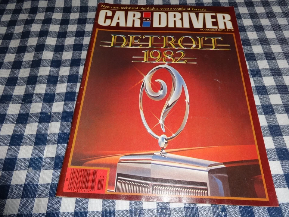 CAR AND DRIVER MAGAZINE  SEPTEMBER 1982 TIRE  FORD ESCORT GT RENAULT ALLIANCE - Image 1 of 1