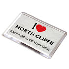 FRIDGE MAGNET - I Love North Cliffe, East Riding of Yorkshire
