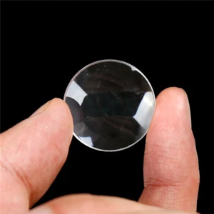 2Pcs Cardboard Virtual Reality VR BiConvex Lenses Only 25mm x 45mm^PI - Zdjęcie 1 z 6