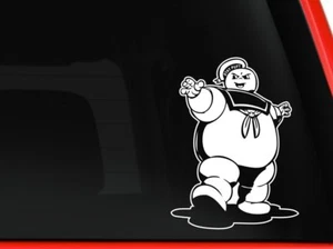 Ghostbusters Stay Puft Laptop Skin car truck Decal Sticker 8" (white) - Picture 1 of 1