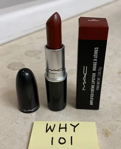 MAC Lipstick Amplified Creme Dubonnet 108 NEW BOX; .1oz/3g Full Size Rich/Bold - Picture 1 of 12