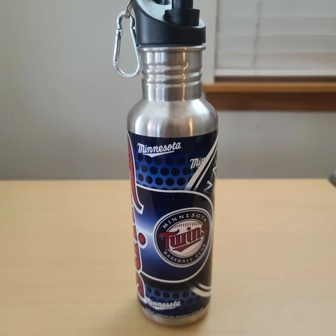 Minnesota Twins Stainless Steel Great American Products Tumbler Cup Mug Cover