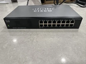 Cisco Small Business SG100-16 v1 16 Port Unmanaged Gigabit Switch V1 - Picture 1 of 3