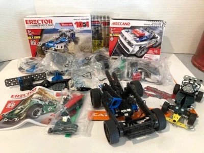 Lot of 3 Meccano Erector  sets & 1 VEX robotics - Image 1 of 4