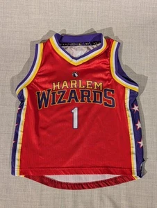 Camiseta deportiva de baloncesto Harlem Wizards Wiz para niños talla S - Imagen 1 de 8