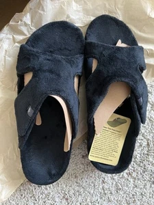 NUOVO Spenco Kholo Visa Ciabatta Donna Nero - 8.5B - Foto 1 di 4