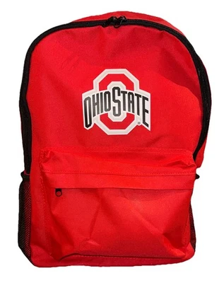 Рюкзак с легендарным красным логотипом Ohio State Buckeyes от FOCO NCAA футбол новый с бирками - Изображение 1 из 4