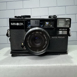 Minolta Hi-magic AF2 fotocamera punta e scatta 35 mm con custodia - Foto 1 di 17