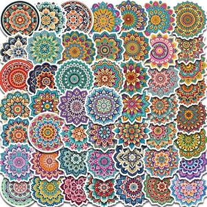 50 Stück esoterische AUFKLEBER 50 x wunderschöne STICKER Motiv: MANDALA - Bild 1 von 6