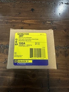 Square D QOB2100 Circuit Breaker - Picture 1 of 1