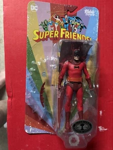 Mcfarlane Dc Super Friends Red Batman Retro 66 Figure Platinum New Death evil - Picture 1 of 5