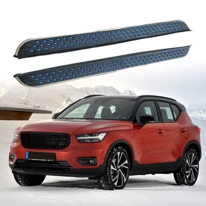 2pcs Running Board Side Step Pedals Nerf Bar Fits for Volvo XC40 XC 40 2018-2024 - Picture 1 of 24