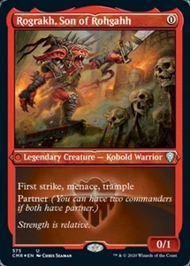 MTG - (Etched Foil) ROGRAKH, SON OF ROHGAHH - Commander Legends (U) - Picture 1 of 1