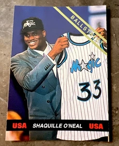 1992 Ballstreet Shaquille O'Neal USA Olympic Basketball Rookie Vol.2 Update NM-M - Picture 1 of 3