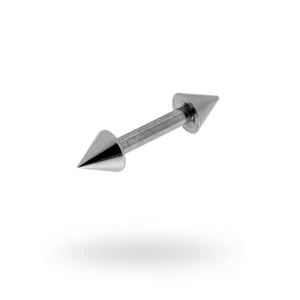 Body Piercing Helix Trago mm 12 con Coni mm 3 in Acciaio Chirurgico - Imagen 1 de 1