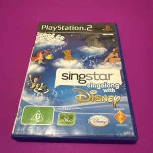 Singstar Singalong With Disney - Game PAL Genuine PlayStation 2 PS2 - Picture 1 of 3