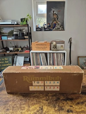 Deluxe Rummikub - Pressman Toy Corp - USA - Vintage - 100% Complete - Image 1 of 4