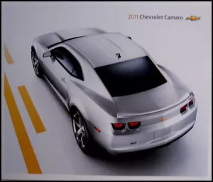 Chevy Camaro Prestige 2011 folleto LT RS SS ¡Enorme! GM - Imagen 1 de 3