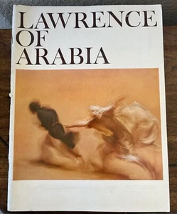 Programa de recuerdos de películas de Lawrence de Arabia (1962) -- Peter O'Toole y Alec Guinness - Imagen 1 de 10