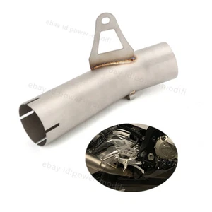 Silenciador de escape deslizable para BMW S1000RR 2015 2016 tubo de enlace medio sistema de puntas de 60 mm - Imagen 1 de 10