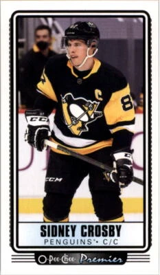 2021-22 O-Pee-Chee OPC Premier Tallboys #P35 Sidney Crosby - NM-MT - Image 1 of 2