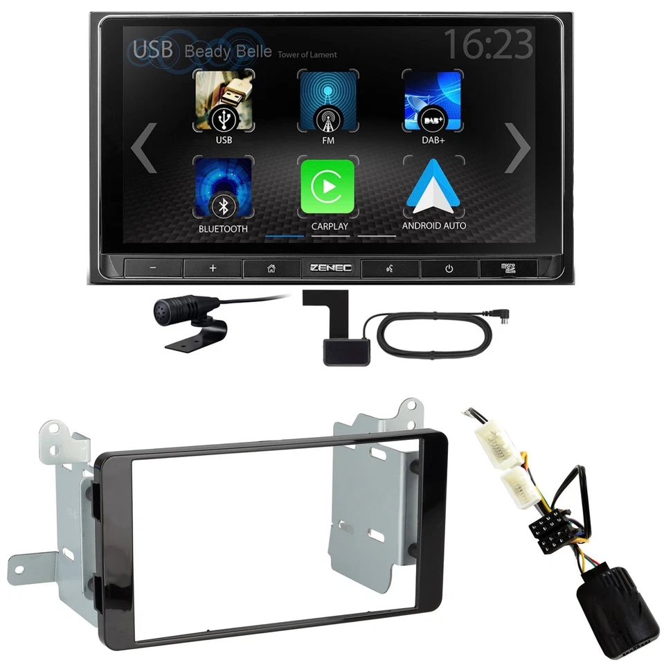 ZENEC Z-N538 Android Auto CarPlay DAB+ Einbauset für Mitsubishi L200 ab 2016 - Bild 1 von 1