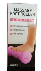 Neu im Karton Formfit MASSAGE FUSS ROLLER HEISSE KÄLTE THERAPIE - pink - reisefreundlich - Bild 1 von 9