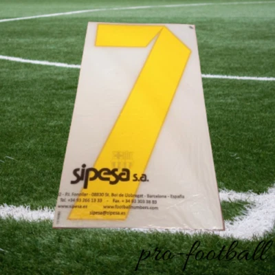 FLOCAGE OFFICIEL SIPESA / OFFICIAL NUMBER BARCELONA HOME DAVID VILLA 2012/2013 - Photo 1/4