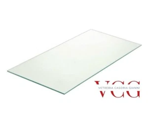 RIPIANO IN VETRO per FRIGORIFERO 52cm x 28,5 cm spessore 4mm trasparente - Foto 1 di 2