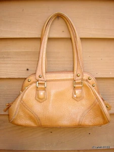 Bolso de Mano KENNETH COLE Cuero Genuino Guijarros Estilo Tradicional - Imagen 1 de 9